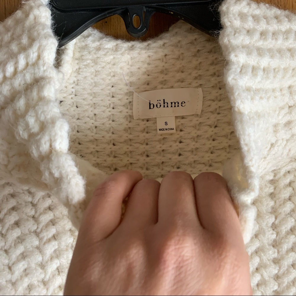 BOHME knit sweater Practically new, never worn.